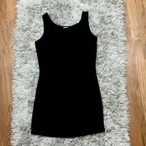 Simple black dress